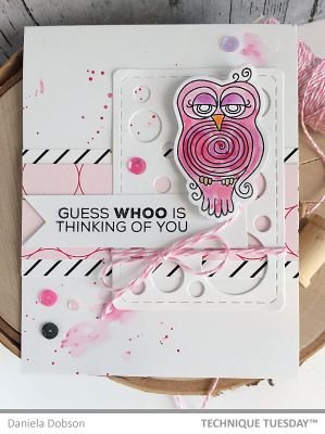 Zsa Zsa The Owl Clear Stamps | Animal Rubber Stamps | Photopolymer Stamps | Card Making Supplies #TOP4