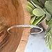 Overstimulated Bracelet – Sensory Overload Awareness Cuff – Funny Mom Gift or Anxiety Bracelet – Aluminum Adjustable Handmade Jewelry