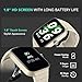 SKG Smart Watch for Women Men (Answer/Make Call), Alexa Built-in, Extra Black Band, IP68 Smartwatch for Android iPhone, 100+ Sport 1.8