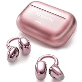 King Lucky オープンイヤー イヤーカフ イヤホン ワイヤレス Bluetooth 5.4 銀翼デザイン 耳を塞がない設計 IPX5 防水 ENC 騒音低減 45 時間長時間駆動 多点接続 ランニング/スポーツ/ワークアウト対応