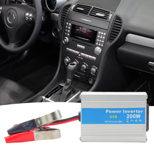 Onduleur de véhicule 200W transformateur voiture 12V 220V