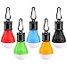 5 Stück Campingbeleuchtung LED Zelt Lichter mit Karabinerhaken Camping Lichter Draussen Mini Campinglampe Zeltlicht Tragbare LED-Zeltlampe Hängeleuchte Wasserdichtes Notfall Camping SOS Signallicht
