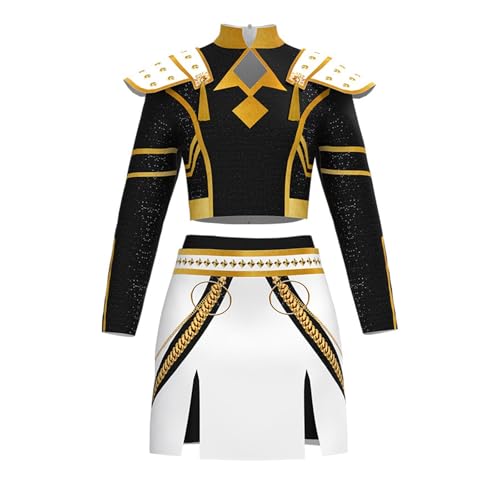 Genérico Disfraz para niña Conjunto de Ropa Huntrix Merch Cosplay de anime para Cosplay Halloween Christmas y Cumpleaños Mascarada Traje