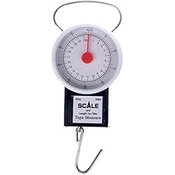 Basculas De Gancho Báscula portátil para equipaje de viaje, con gancho, compacta de 32 kg