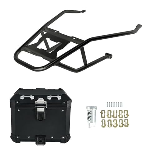 �I�[�g�o�C�㕔�ו����b�N �p XADV750 X ADV 750 X-ADV750 2021 2022 2023 �I�[�g�o�C�g�b�v�P�[�X�e�[���{�b�N�X���A�p�j�A�T�h���o�b�O�u���P�b�g�ו��{�b�N�X���b�N ���A���Q�b�W(Top Case and Rack-bl