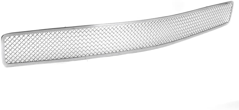 Front Bumper Stainless Steel Mesh Upper Grille Insert Chrome Compatible with 2009-2014 Challenger