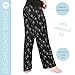 Hello Mello Signature Lounge Pants Womens Soft Pajama Bottoms Elastic Waistband Drawstring Tie - As You Wish, Medium/Large