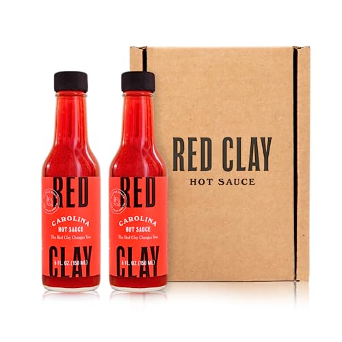 Red Clay Carolina Hot Sauce -Southern Hot Sauce in Red