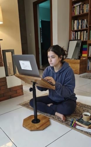 Image of Hight Adjustable Multi Purpose Table for Home and Hospital, Laptop,