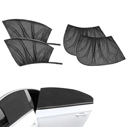 Parasol Coche Infantil Lateral – Protector Solar Perfecto para el Coche - Cortinillas Laterales para Proteger de los Rayos UV y los Insectos