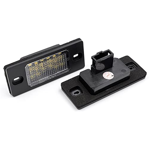 Luces de matrícula traseras para Volkswagen Touareg y Porsche Cayenne lámpara de luz de placa