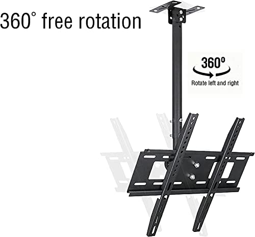 Support TV plafond orientable pour optimiser la visibilité des écrans LED 26 à 60'' - 5