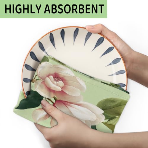 Torchons de cuisine microfibre Lily Magnolia pour décoration et salle de bain - 6
