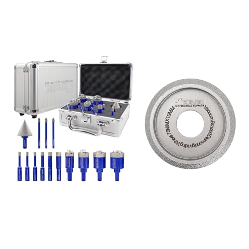 Kit de brocas diamantadas para cerámica 14 piezas miniatura 1