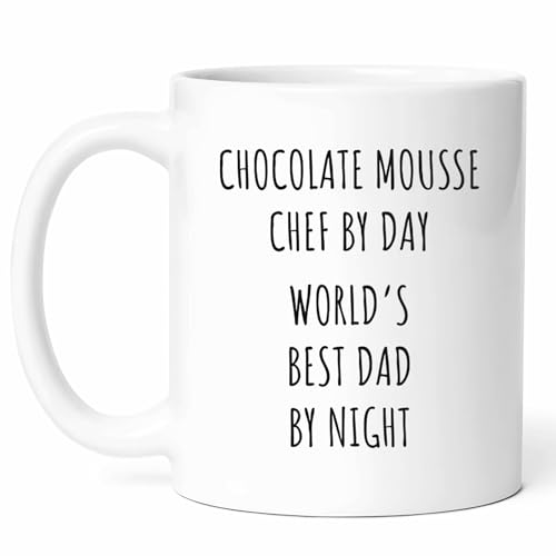 Chocolate Mousse Dad Chef Mug - Coffee Cup - Expert