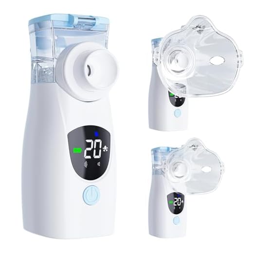 Quiet Handheld Travel Nebulizer for All Ages