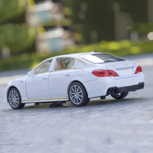 Image of DEUSON ECOM Die Cast Metal Car 132 Crown Toy Car Metal Diecast Car Sound and Light Pullback Openable Door Toy Car for Kids Best Gifts Vehicle Toys for Kids Pull Back Car Toys