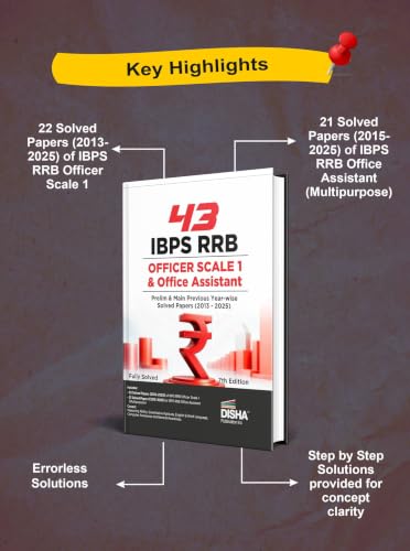 Disha IBPS RRB Officer Scale 1 & Office Assistant Solved Papers (2013 - Image 4