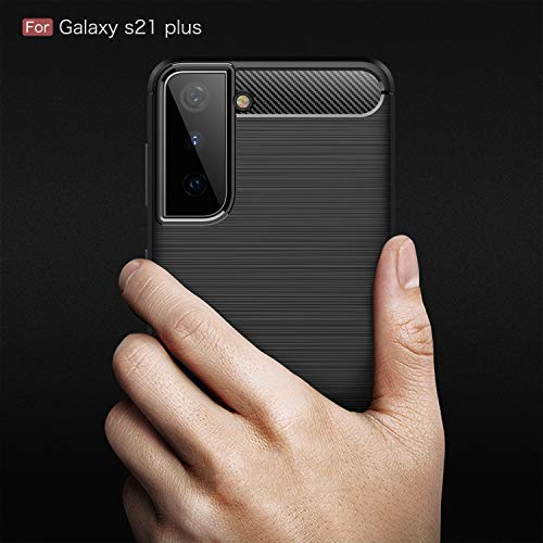 Coque Samsung S21 Plus texture carbone pour le bureau
