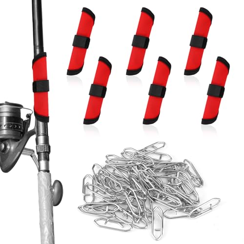 Manchons de leurre de pêche anti-emmêlement et pinces inox BOXOB indispensables