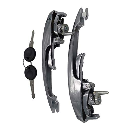 113898205M Door Handle Kit Pair for VW Beetle 1968-1977 for VW Super Beetle 1971-1979