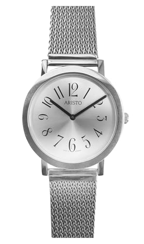 Montre à quartz Aristo femme : un cadeau d'exception en argent