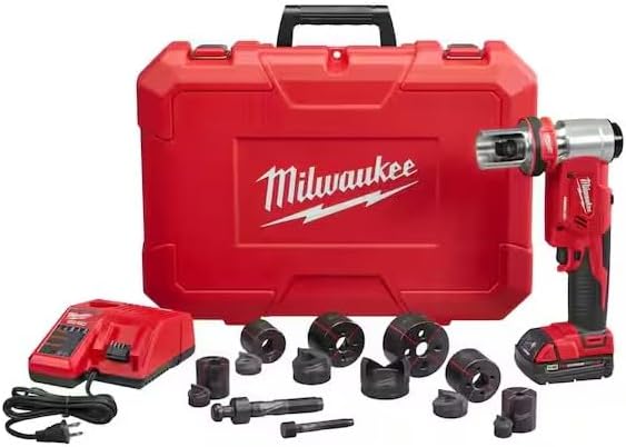 Milwaukee 2677-21 M18 Force Logic 6T Knockout Tool 1/2" - 2" Kit