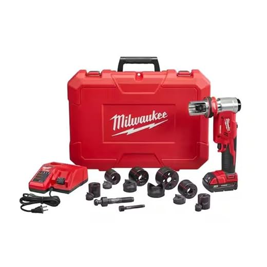 Milwaukee 2677-21 M18 FORCE LOGIC 6T Knockout Tool 1/2" - 2" Kit