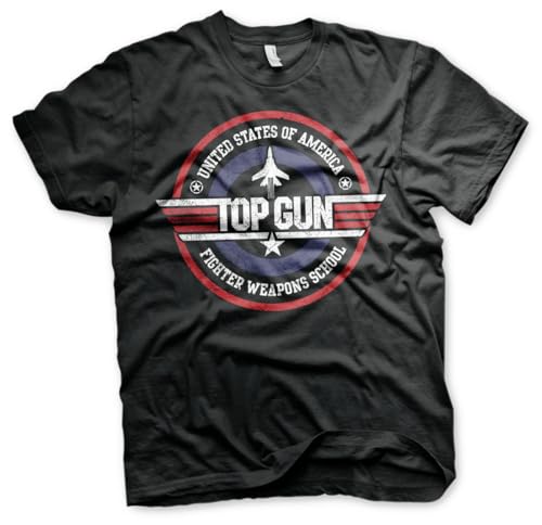 T-Shirt Top Gun Idée Cadeau Idéale pour Passionné d'Aviation Homme