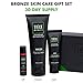 Tiege Hanley Skin Care Gift Box for Men, Bronze Gifting Skincare Set With Daily Face Wash, AM Moisturizer With SPF 20 Sunscreen, Hydrating Lip Balm, & Body Bar Soap, Men’s Skin Care, 4 Piece Set