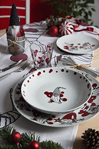 Runner Excelsa GNOME Sweet Home en coton pour une table cocooning - 4