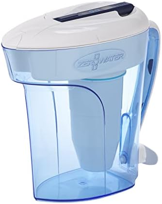 ZeroWater 12 Cup Pitcher with Free Water Quality Meter 141［並行輸入］
