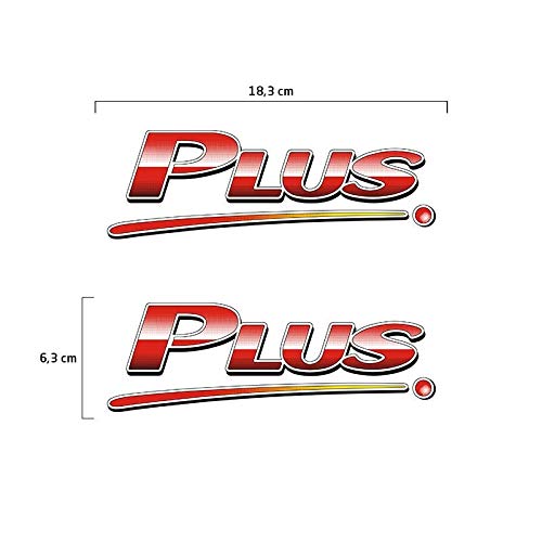 Par Emblemas Plus Mercedes Benz 710 Adesivo Lateral Caminhão