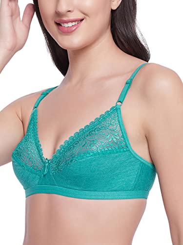 Image of Clovia Women's Cotton Non-Padded Wire Free Full-Coverage Bra