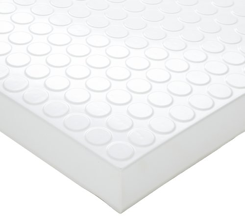 Ergomat Polyurethane Anti-Fatigue Mat, for Dry Areas, 3' Width x 3' Length x 0.57