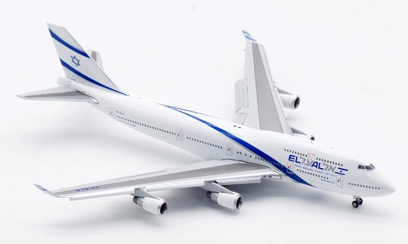 Amazon.com: ACE HOBBY JC Wings Israel Airlines for Boeing B747-400
