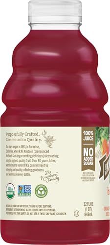 Image of R.W. Knudsen Organic Beet Carrot Orange Juice, 32 fl oz (Pack of 4)
