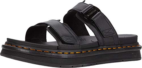 Dr. Martens Herren Slides, Black, 44 EU