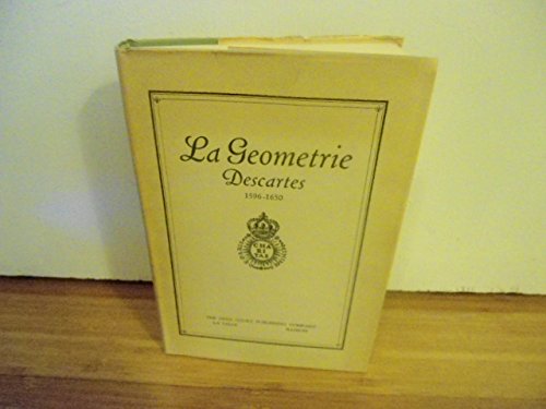 The geometry of Rene Descartes B00085N91E Book Cover