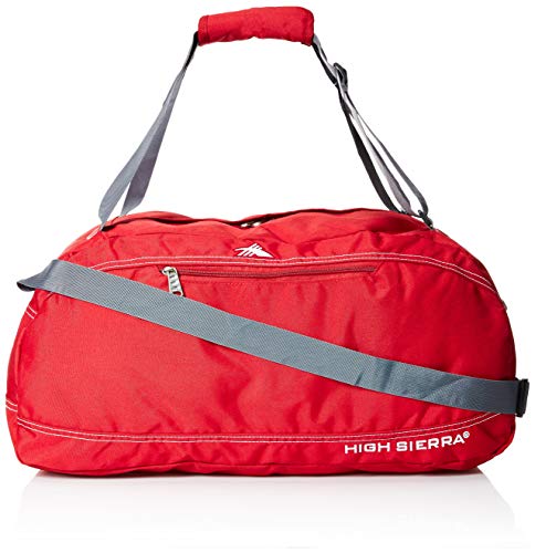 High Sierra Pack-N-Go Duffel Bag, 24-Inch, Carmine Red