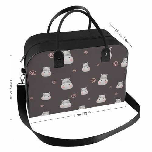 Cats Paw Women's Shoulder Bag Cross-Body Handbag Lightweight Weekend Travel Carry-On Gym Bag2