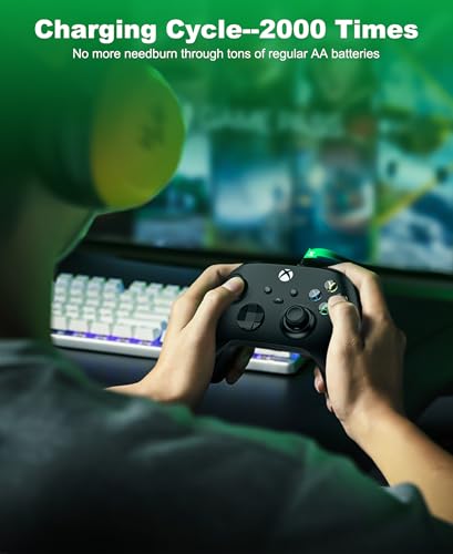 image for CYOYPPY Rechargeable Xbox Controller Battery Pack for Xbox One/Xbox Se