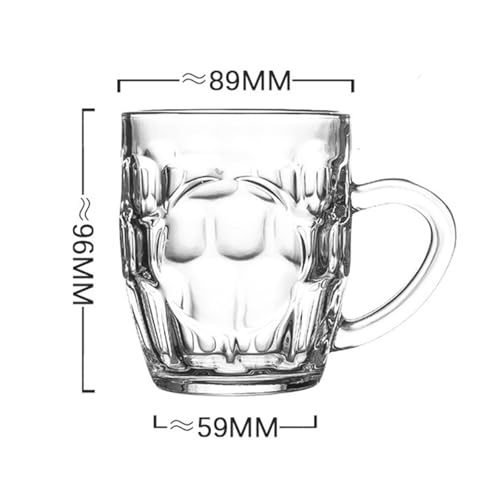Vasos sin plomo de diseño transparente con acabado premium 3