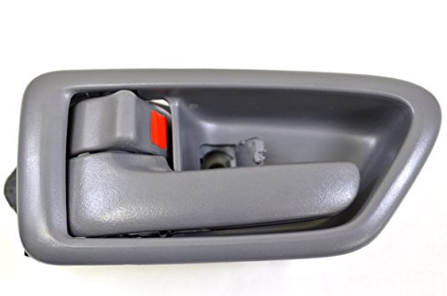 Pt Auto Warehouse To-2562G-Ls - Inside Interior Inner Door Handle/Trim, Gray - Driver Side #TOP21