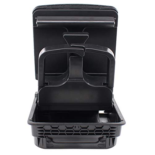 Getränkehalter der hinteren Armlehne Hinten für EOS Golf MK5 Golf MK6 Rabbit Schwarz