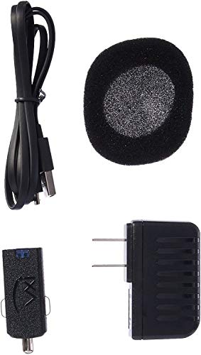 VXI BlueParrott B350-XT Bluetooth Headset Bundle with AC Power Supply and Car Charger