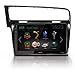 Produktbild ZENEC E>GO Core Set passend für VW Golf VII (MkI), AU, Bj. 2012-2017 Rahmenfarbe: Piano Black 10.1/25,7 cm 16:9 LCD-TFT Bildschirm  DAB+ Tuner SmartLink (Set bestehend aus Z-F2021 + Z-E1010)