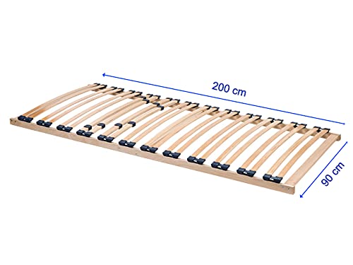 ACAZA Flex Optima Lattenbodem - Bedbodem van 90x200cm - Beukenhout - Afbeelding 6