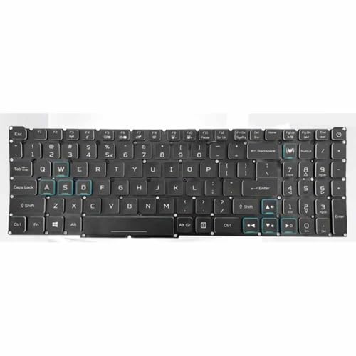 For ACER Predator HELIOS 300 PH317-54 PH315-53-52�C�������p�m�[�g�p�\�R�� �L�[�{�[�h�p��o�b�N���C�g