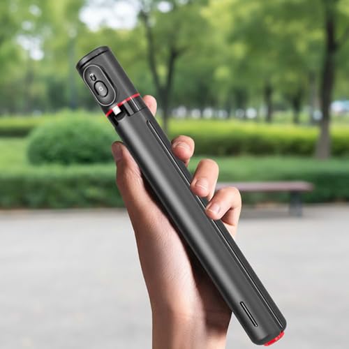 Image of Kratos K15 Auto Open Long Selfie Stick Tripod Stand 69 inch /177cm, 360 Rotatable, One Piece Design Portable Travel Tripod for Vlog /Video Recording, Auto Pop Open for Hands-Free Photo & Live Video Shoot